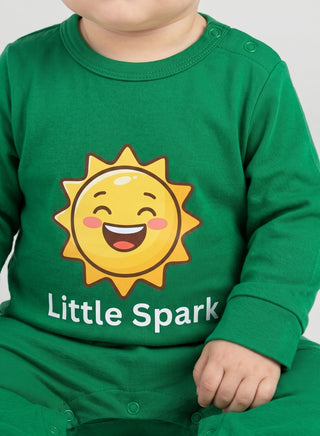 Baby Green Little Spark Sun Romper