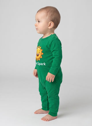 Baby Green Little Spark Sun Romper