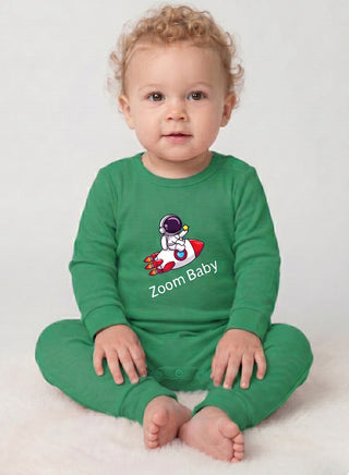 Baby Green Zoom Baby Rocket Romper