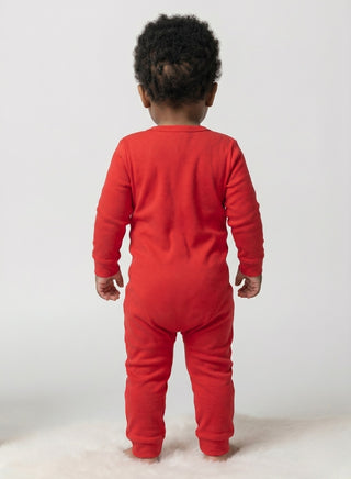 Baby Red Tiny Crawler Caterpillar Romper