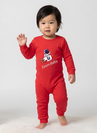 Baby Red Zoom Baby Rocket Romper