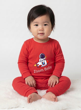 Baby Red Zoom Baby Rocket Romper