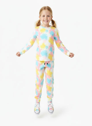 Pastel Dream Tie-Dye 2 piece Set for Girls