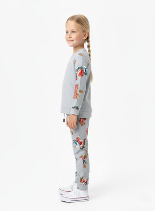 Floral Charm Loungewear 2 piece Set for Girls