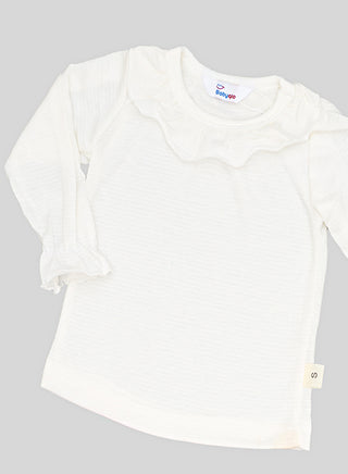 Pink Ruffle Top And Pant Set For Girls