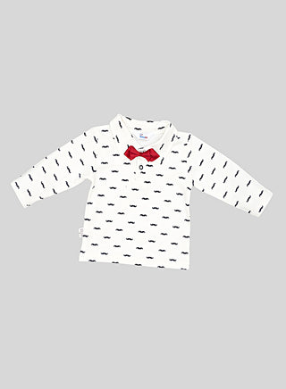 Burgundy Striped Waistcoat Outfit With Bow Tie