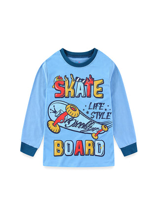 Skateboard Boys Glow in the dark Pajama Set