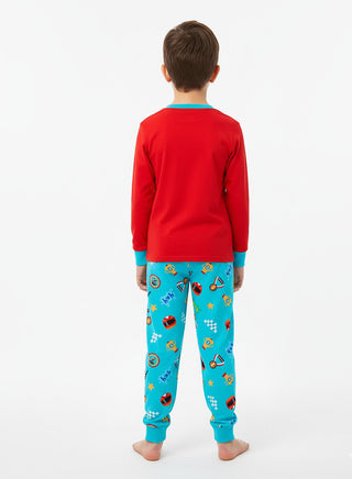 Monster Truck Boys Glow in the Dark Pajama Set