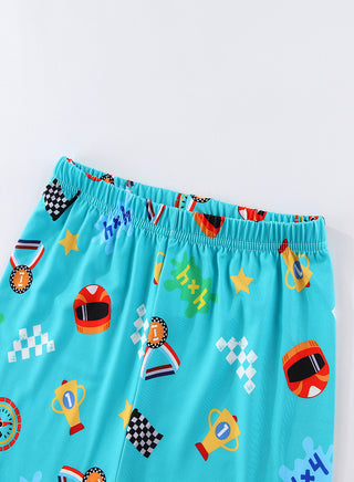 Monster Truck Boys Glow in the Dark Pajama Set