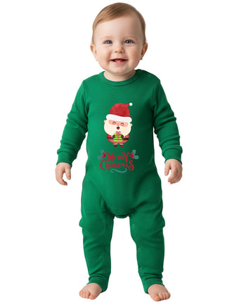 Merry Christmas Santa Gift Unisex Baby Romper