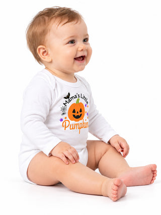 Mamas Little Pumpkin Halloween Romper