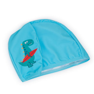 Dino Sports Swimwear Set with Cap for Boys