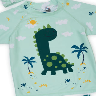 Tropical Dinosaur Boys' Swimwear Set