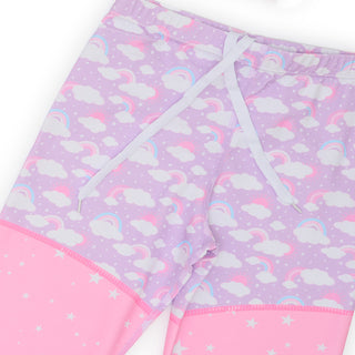 Unicorn and Rainbow Girls' Swimwear Two Piece Set