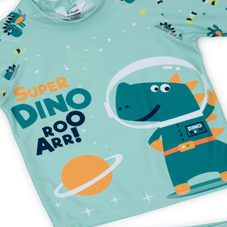 Dino Basketball 3 Pc Swimwear Set for Boys