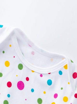 Ho Ho Ho Printed Christmas Tutu Dress for Little Baby Girls