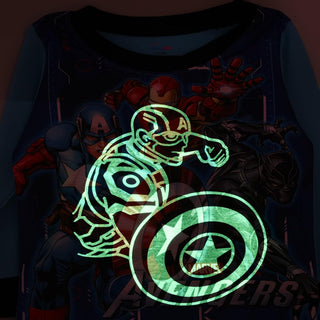 Avengers Printed Glow in the Dark Nightwear