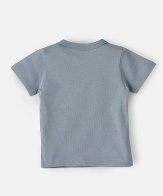 Babyqlo Little Dino doing outing cotton t-shirt for cool boys