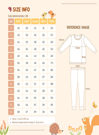 Unisex Red Santa Reindeer Glow Christmas Pajama Set