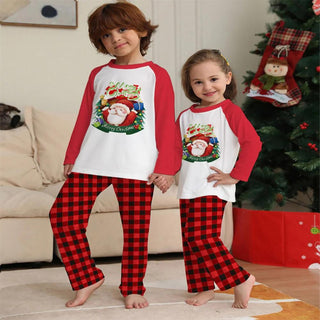 Cheerful Classics Festive Red & White Christmas Pajamas for Every Family Member