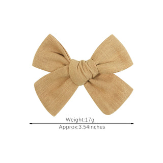 Elegant bow hair clip for girls 1 piece