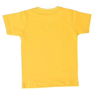 Cute dino printed cotton t-shirt for boys