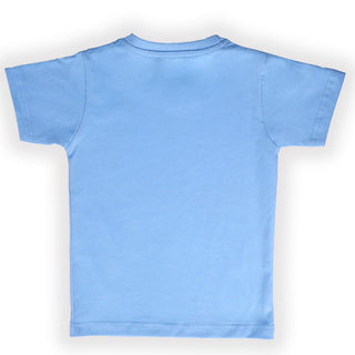 Mulicolor plane printed cotton short sleeve t-shirt for boys