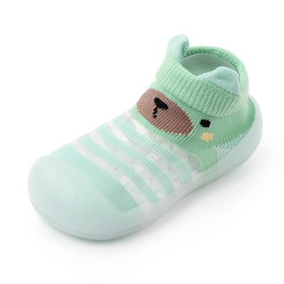 Babyqlo Soft-top Pool Shoes for Kids - Green