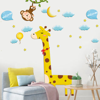 Giraffe Wall Sticker For Baby and Kids Room