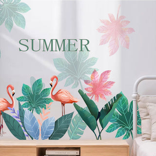 Cute Flamingos Wall Stickers For living Room