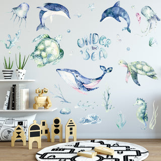 Under the Sea Wall Sticker For Kids Room