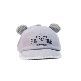 Babyqlo Fun Time Cap - Grey