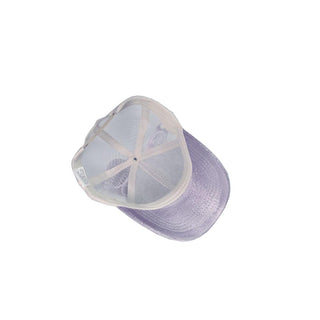 Babyqlo Big bow feature cap for little girls - Purple