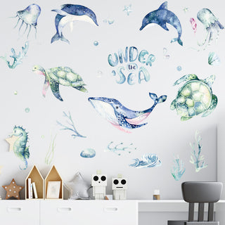 Under the Sea Wall Sticker For Kids Room