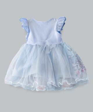 Babyqlo You Are My Star Unicorn Dress - Blue