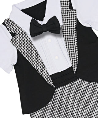 tux style romper for baby boys-mybabyqlo.com