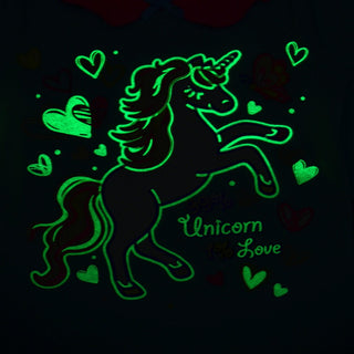 Unicorn Printed Glow in the Dark Nightwear