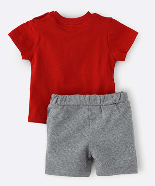 cotton tee and short set for boys-shopfils.com