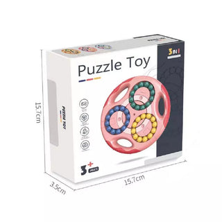 Intelligence Development Educational Puzzle Fidget Toy double sided 360 Rotating for kids suitable for all ages