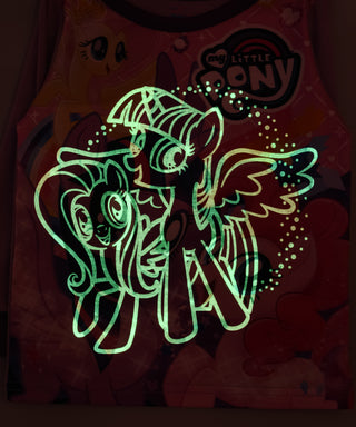 My Little Pony Printed Glow in the Dark Nightwear