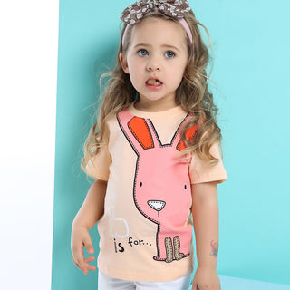 Character Printed Tee - Bunny for Girls - shopfils.com