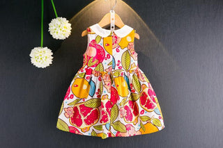 Multicolor Floral Summer Dress for Girls - shopfils.com