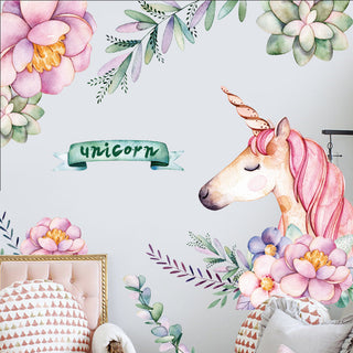Unicorn Wall Sticker For Kids Room