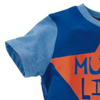 Printed Tee - Mummy's Little Star for Boys