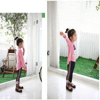 Printed Stretchable leggings for Girls - shopfils.com