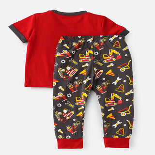 printed t-shirt with pajama set for boys-shopfils.com