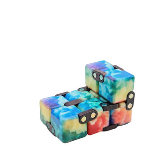 Cookieducks Fidget sensory rubik cube toy for early brain development for all ages
